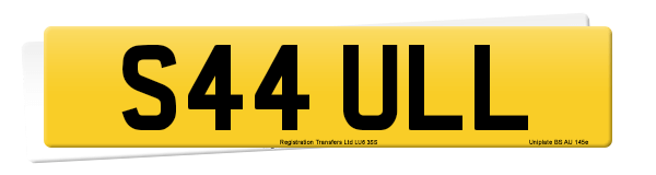 Registration number S44 ULL